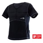 T-shirt refrigerante E.COOLINE di colore nero