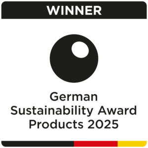 Logo:E.COOLINE is the winner of the German Sustainability Award 2025