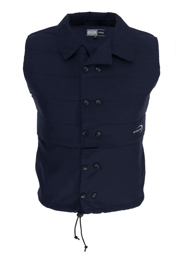 Repower VitalKühlweste blau animiert