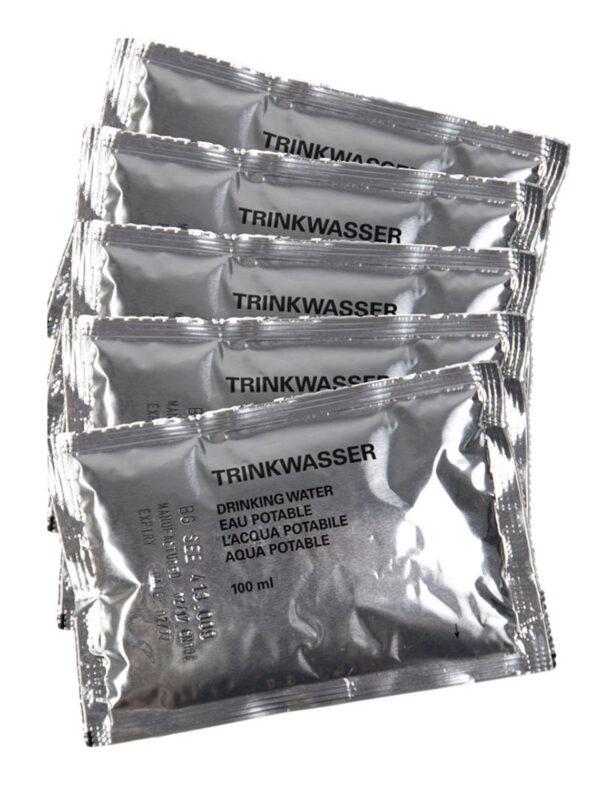 World’s first heat emergency kit — drinking water pouch