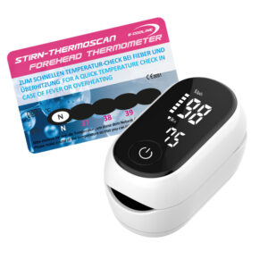 World's first Heat Emergency Kit – pulse oximeter and ThermoScan