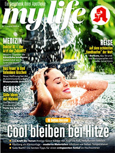 Titelseite Zeitschrift "mylife" Ausgabe 1. August 2025