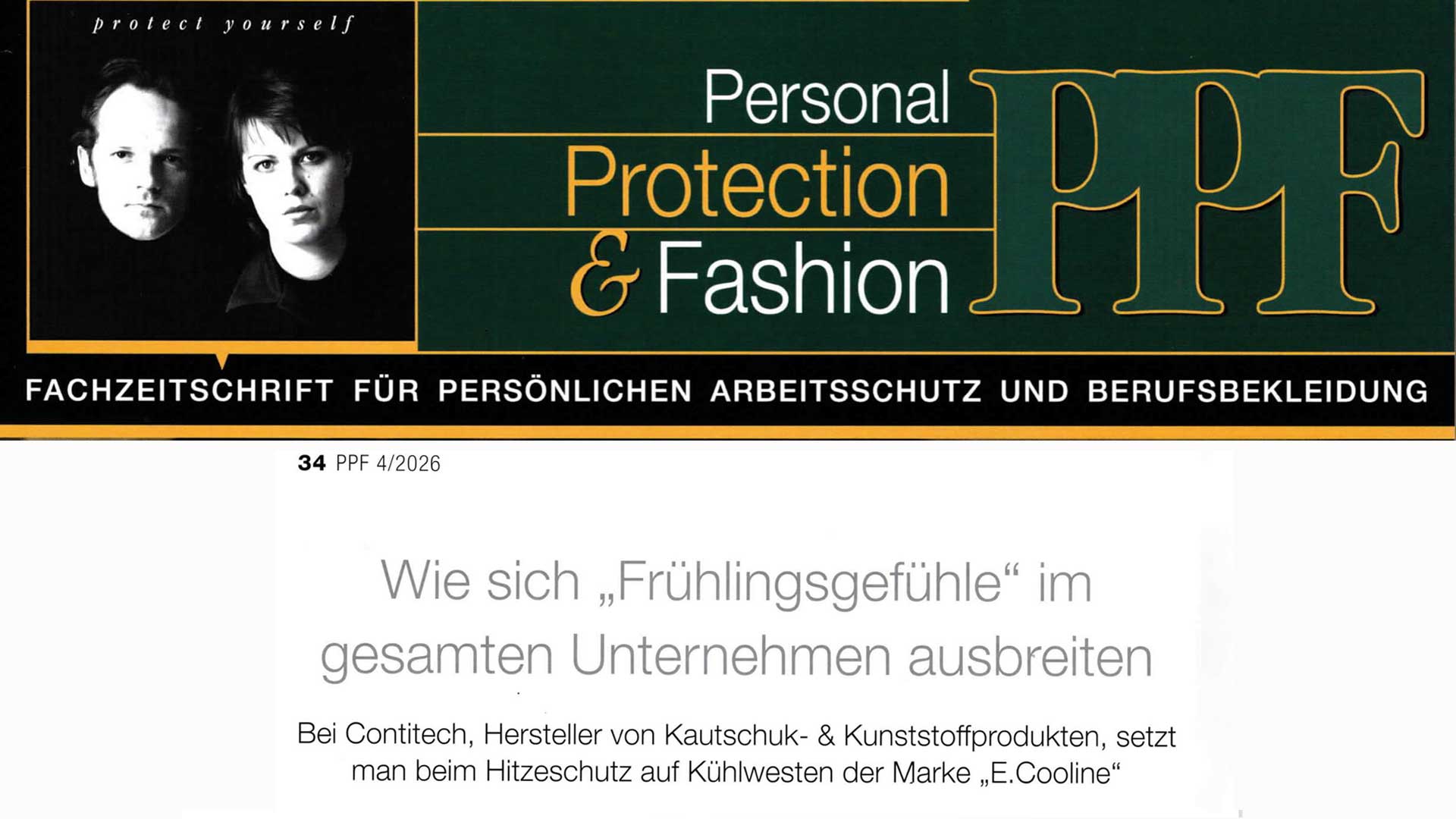 ContiTech case study in the trade journal PPF