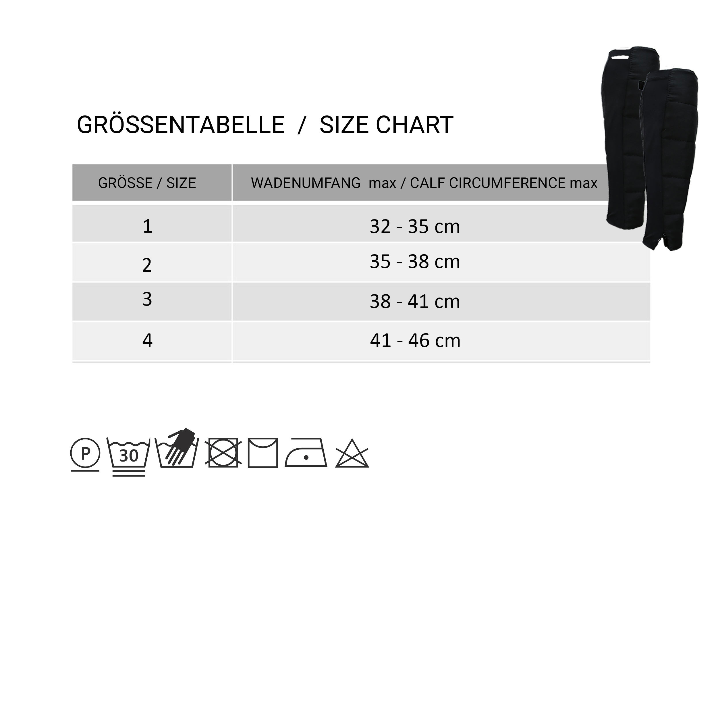 E.COOLINE PowerBoots SX3, 1 pair – calf cooler with zip - Image 6