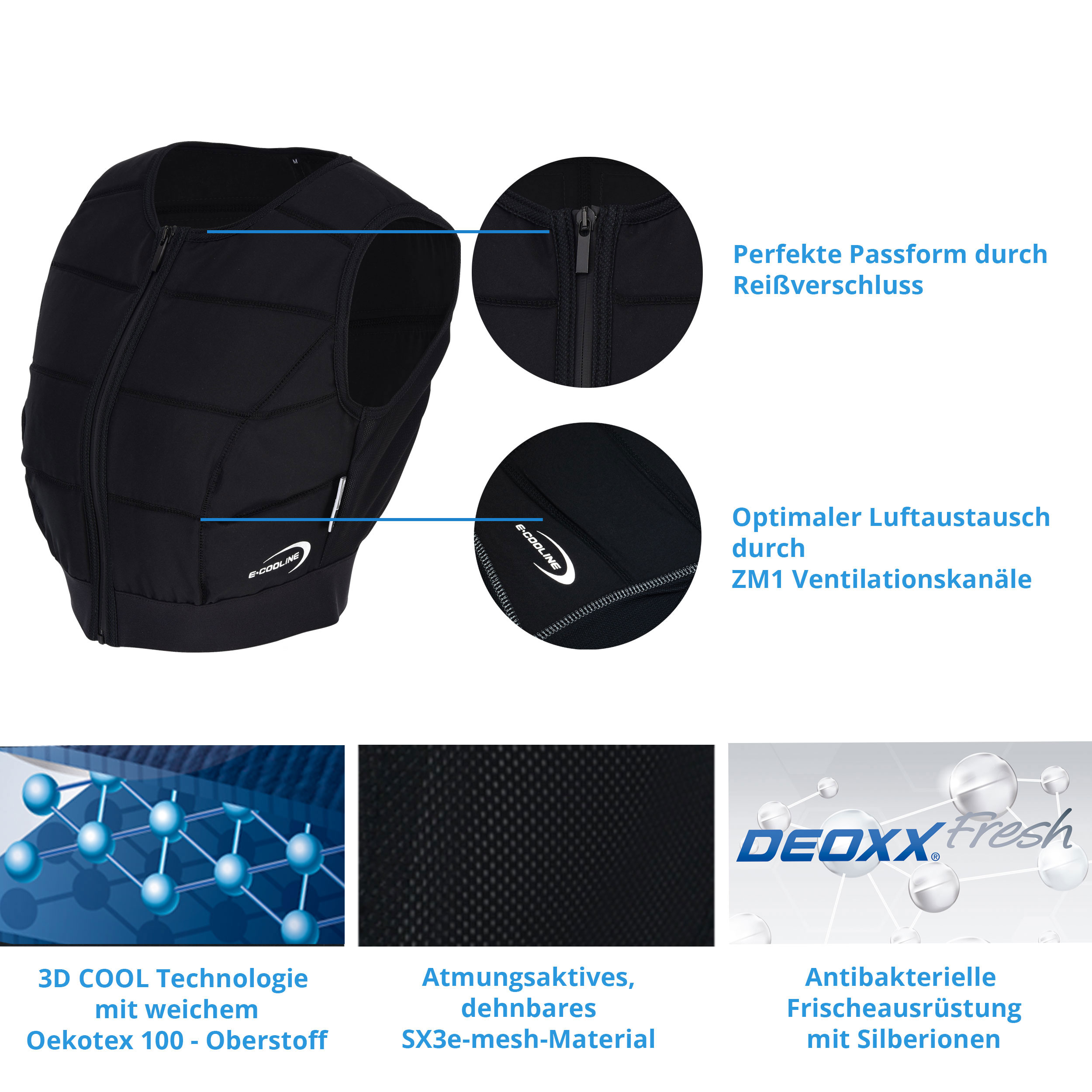 E.COOLINE Powercool SX3 Cooling Tank Top - cooling top - Image 3
