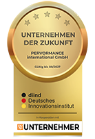 pervormance als  "Unternehmen der Zukunft" ausgezeichnet
